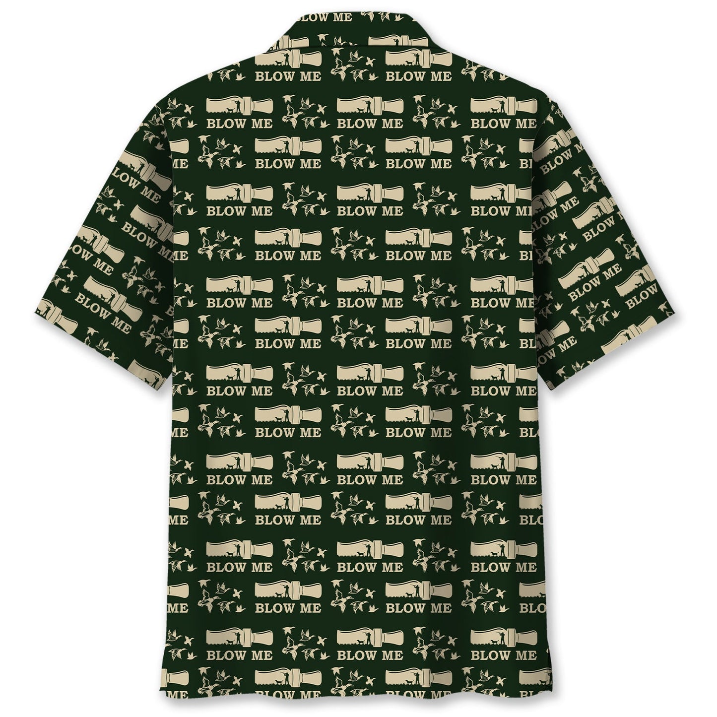 Duck Hunting Blow Me Hawaiian Shirt