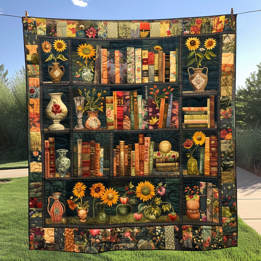 Story Spine Stand Quilted Blanket - Throw (55" x 60")