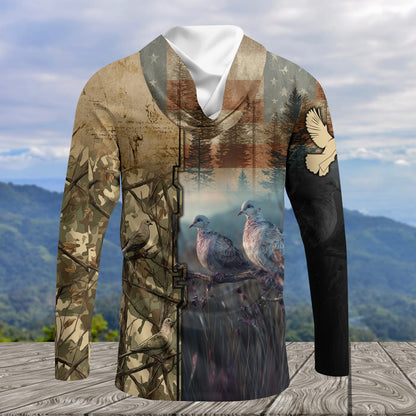 Camouflage Dove Hunting All Over Print Shirt