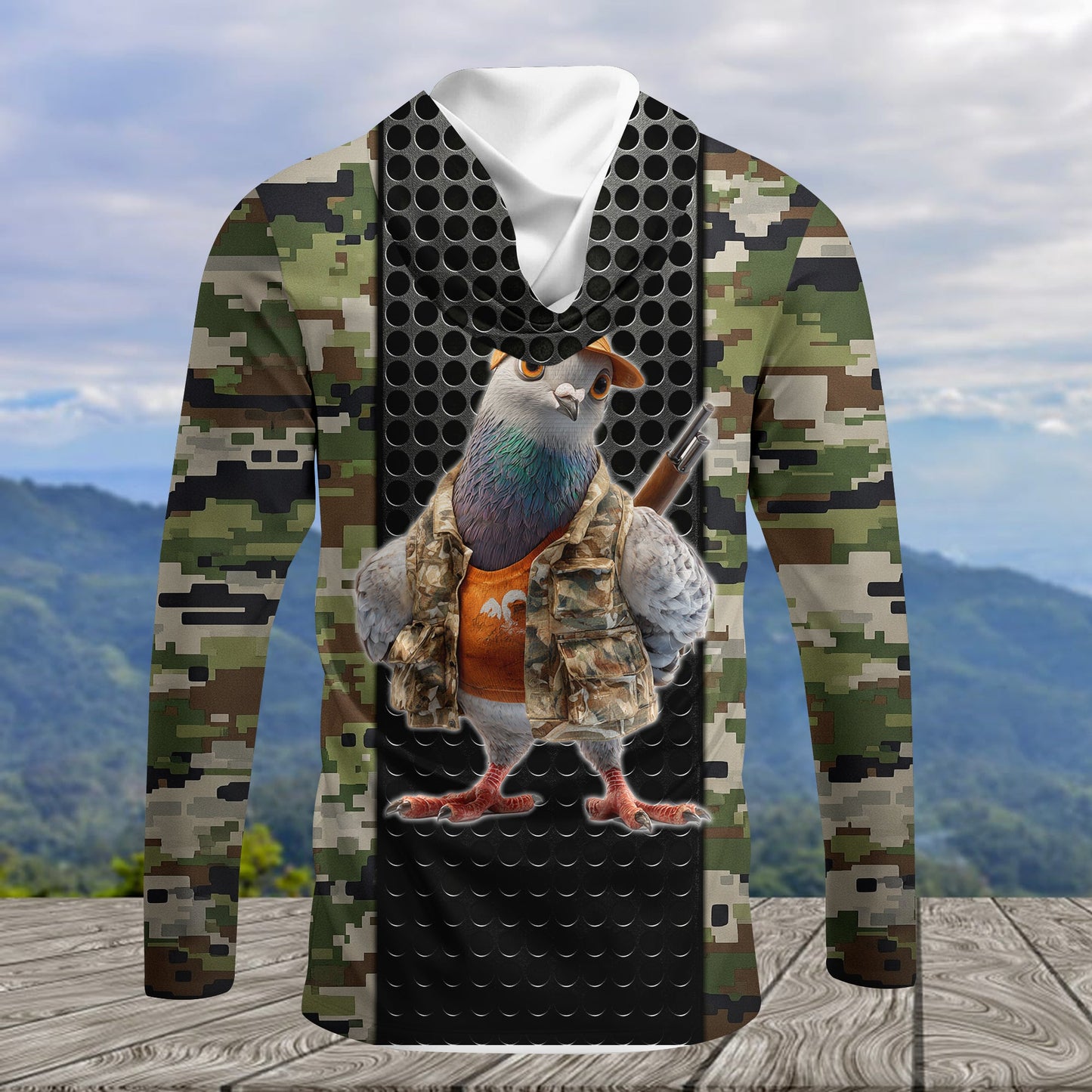 Funny Dove Hunting All Over Print Shirt