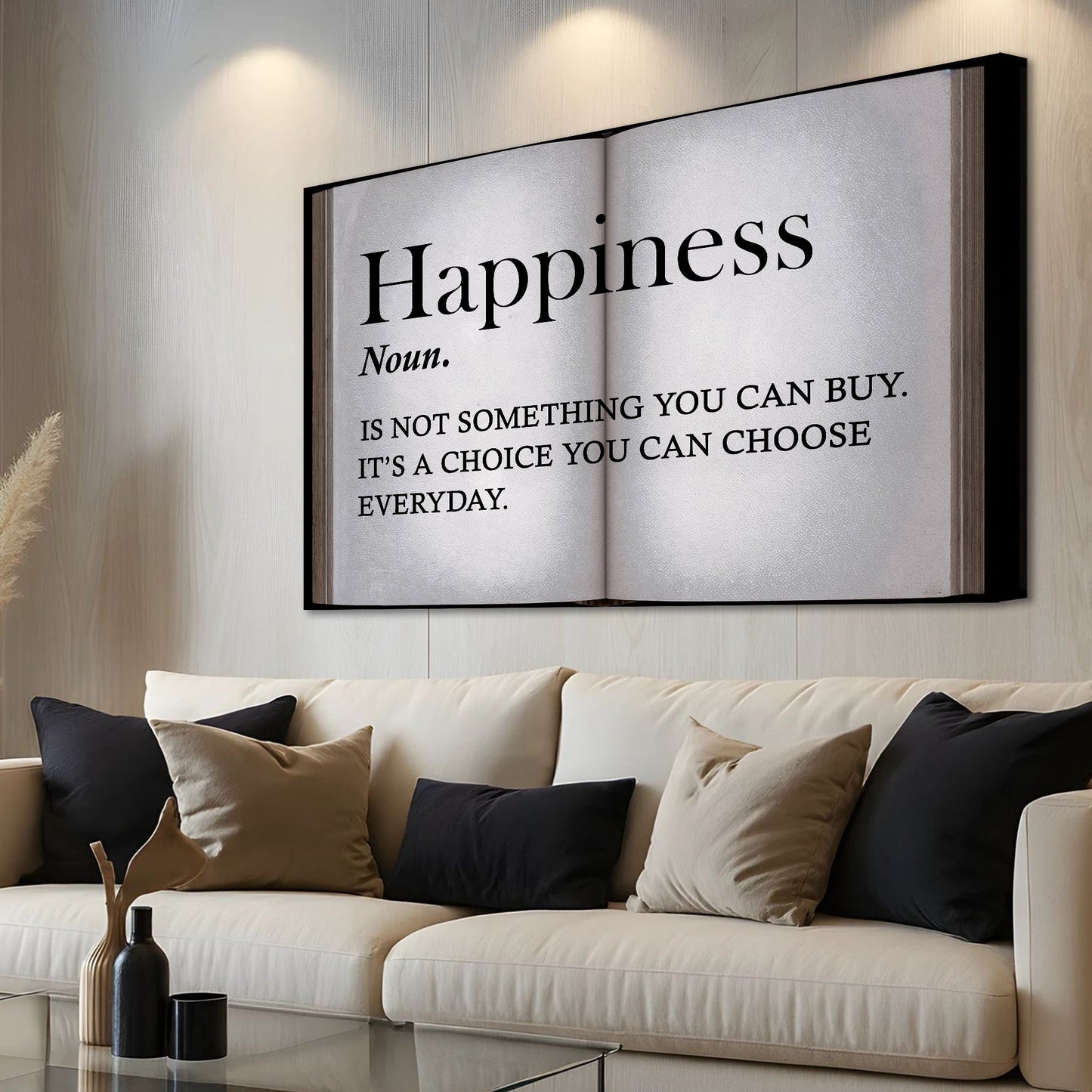Happiness Is A Choice Wall Sign