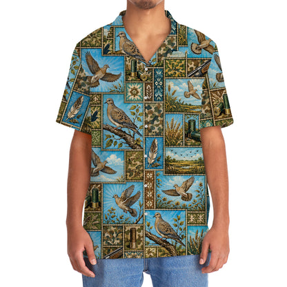 Dove Hunting Vintage Hunting Pattern Hawaiian Shirt