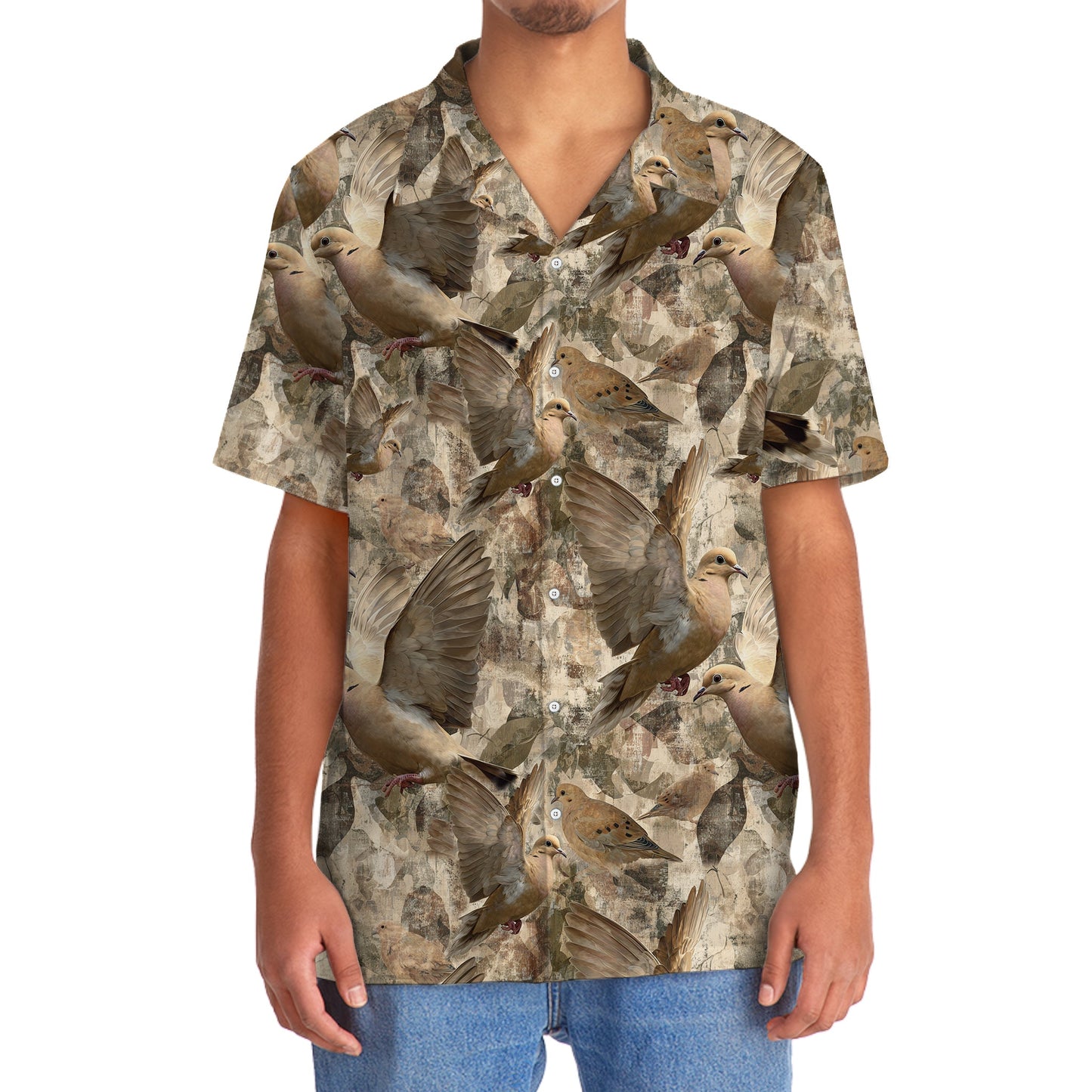 Backwoods Mourning Dove Hunting Hawaiian Shirt Shirt