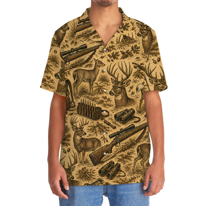Vintage Deer Hunting Hawaiian Shirt