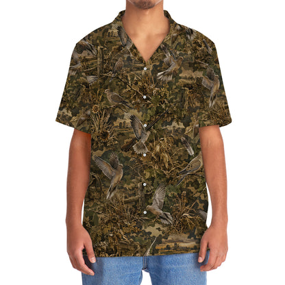 Dove Hunting Camo Hawaiian Shirt