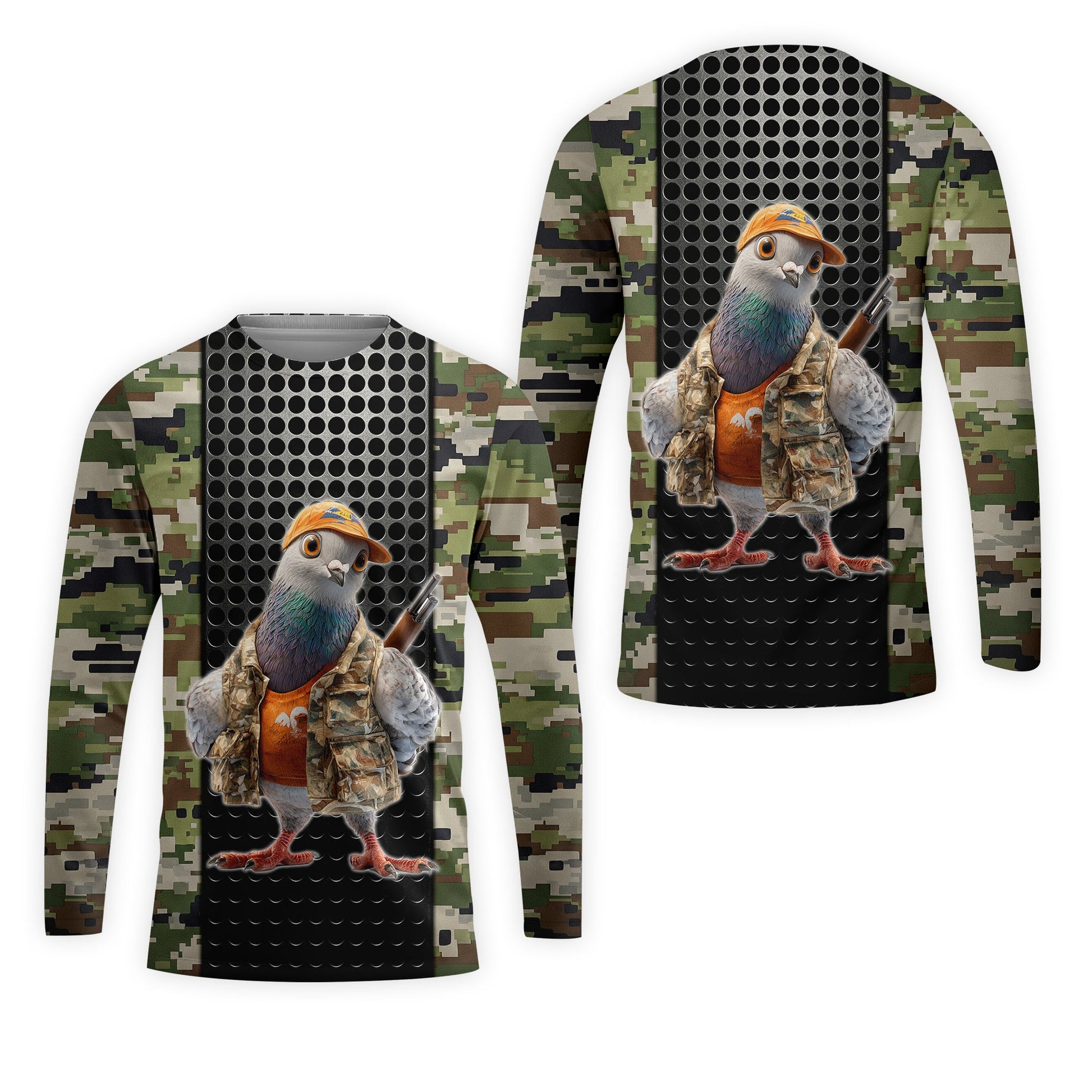 Funny Dove Hunting All Over Print Shirt