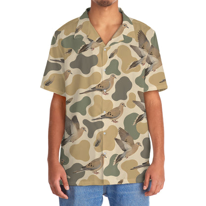 Hunting Mourning Dove Camouflage Hawaiian Shirt