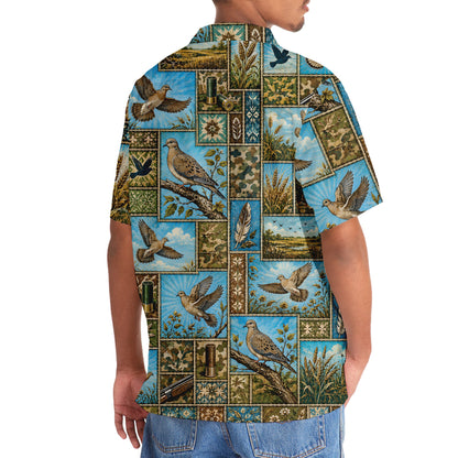 Dove Hunting Vintage Hunting Pattern Hawaiian Shirt