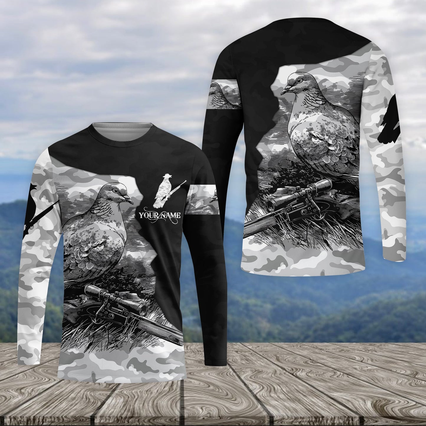 Dove Hunter All Over Print Shirt