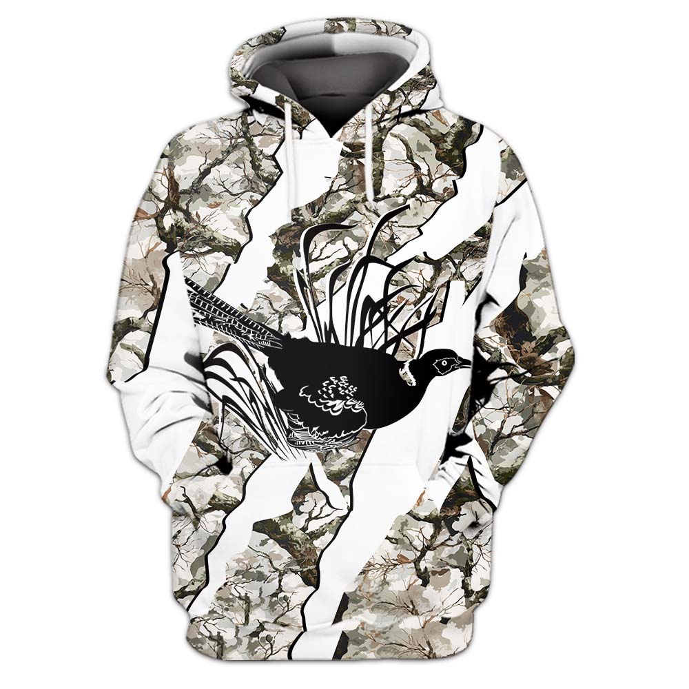 America Pheasant Hunting Camo All Over Print Shirt