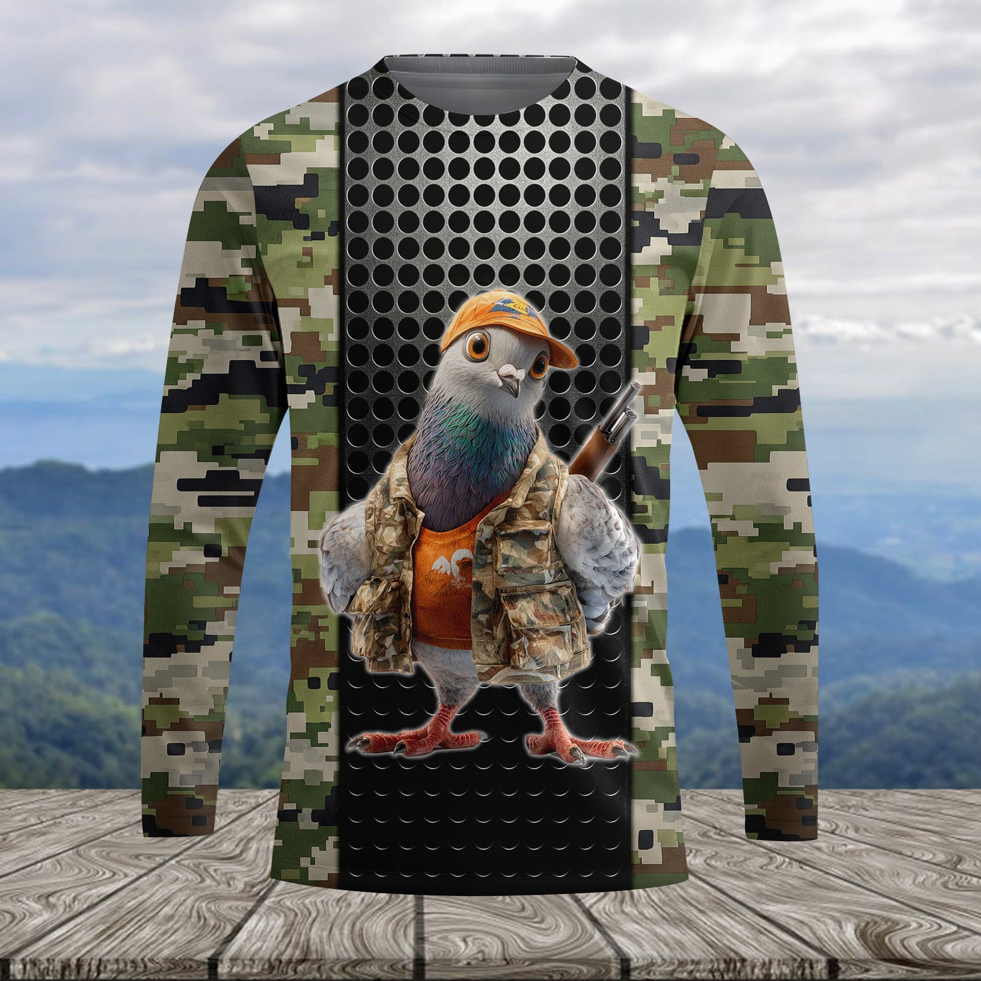 Funny Dove Hunting All Over Print Shirt