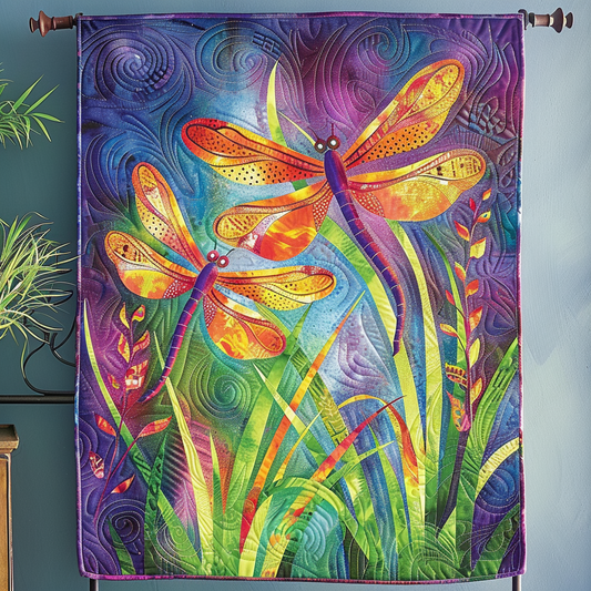 Shimmering Skies Quilted Blanket - Throw (55" x 60")