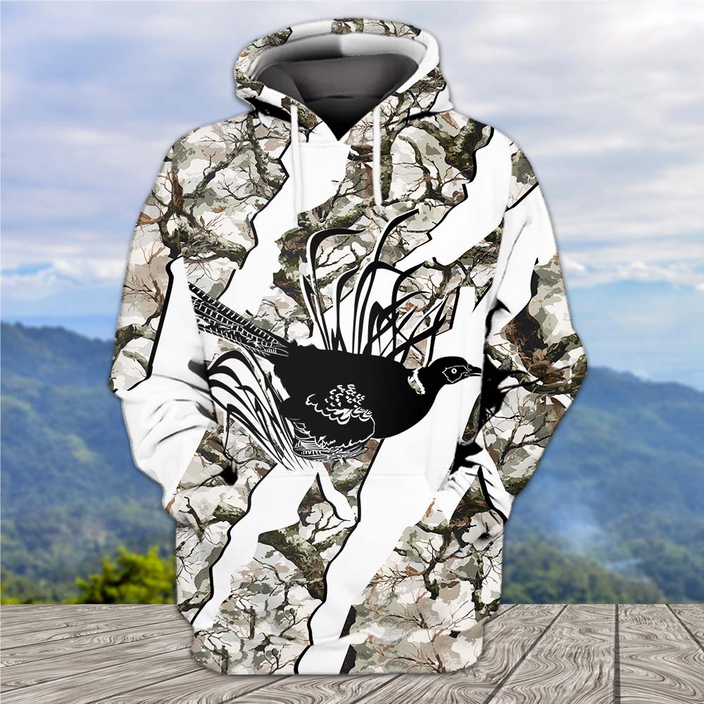America Pheasant Hunting Camo All Over Print Shirt