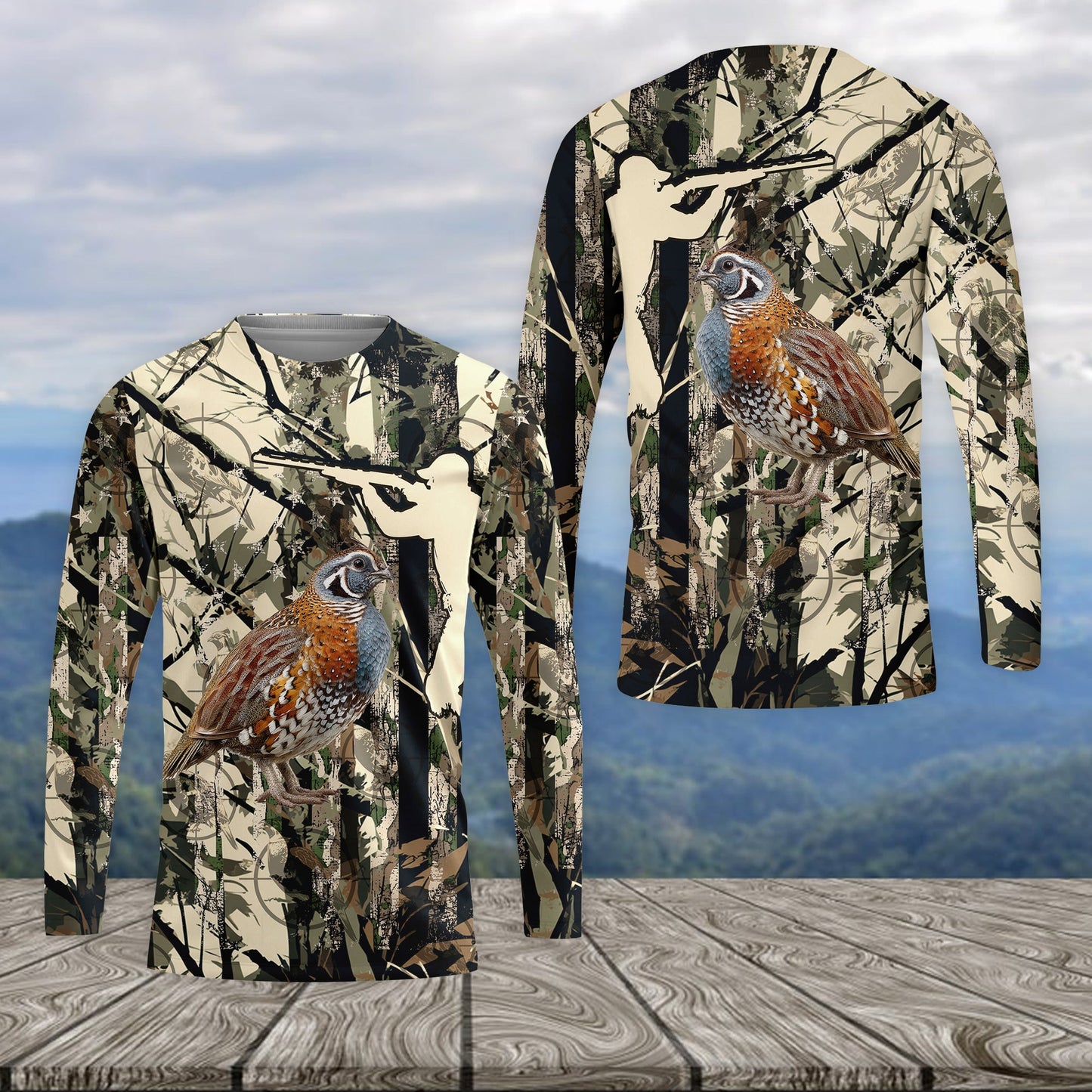 America Quail Hunting All Over Print Shirt
