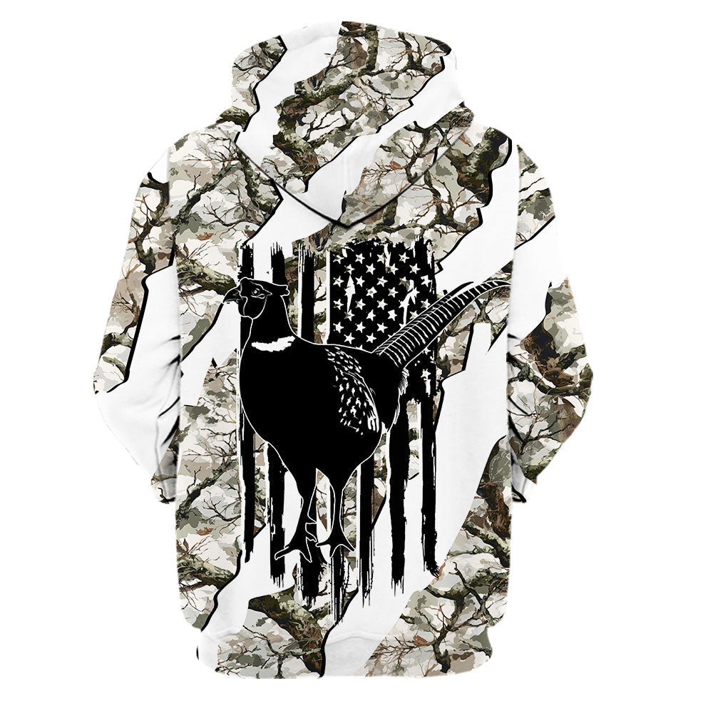 America Pheasant Hunting Camo All Over Print Shirt