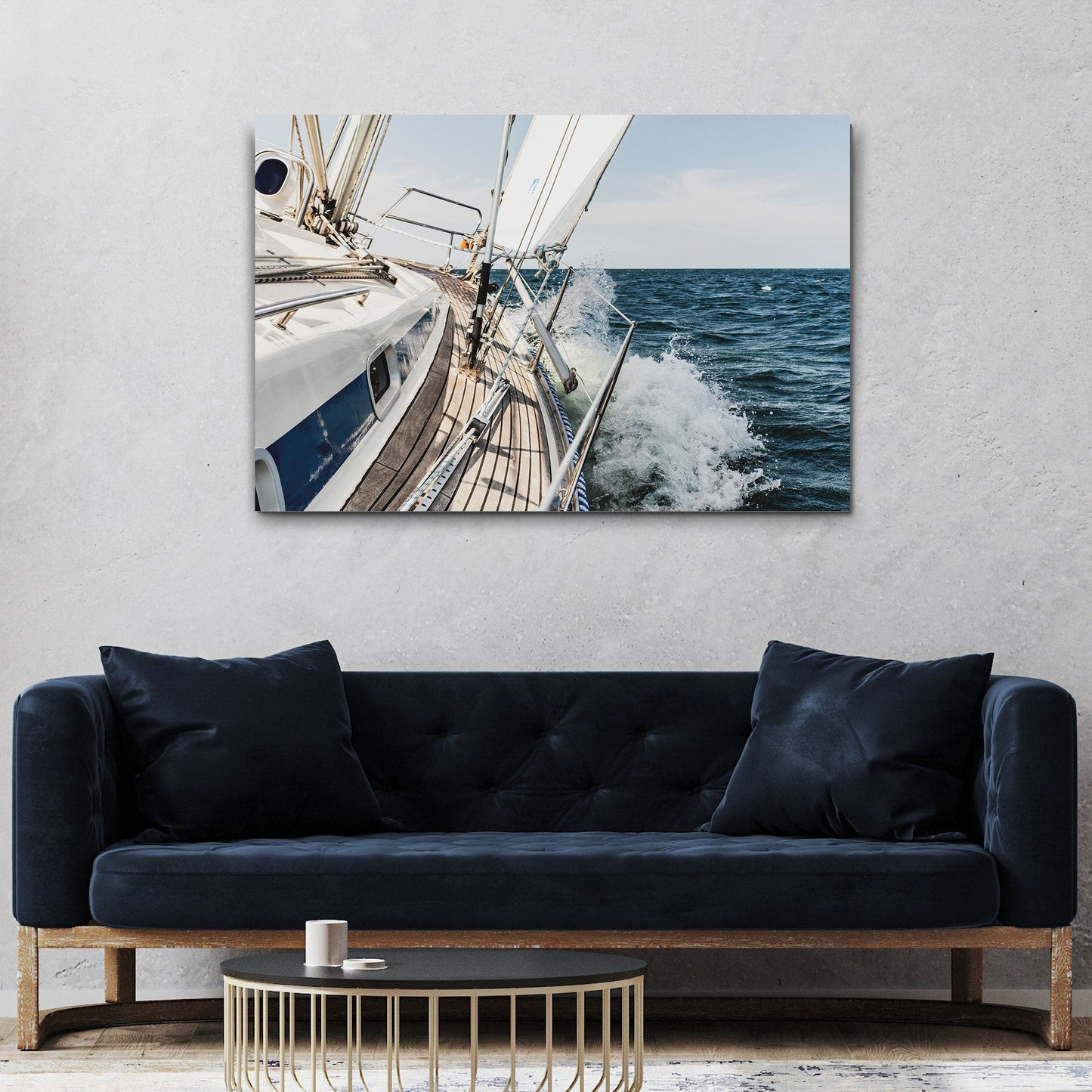 Boat Yacht Adventure Canvas Wall Art