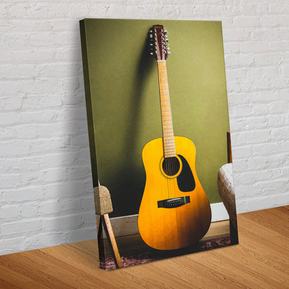 Guitar Modern Canvas Wall Art