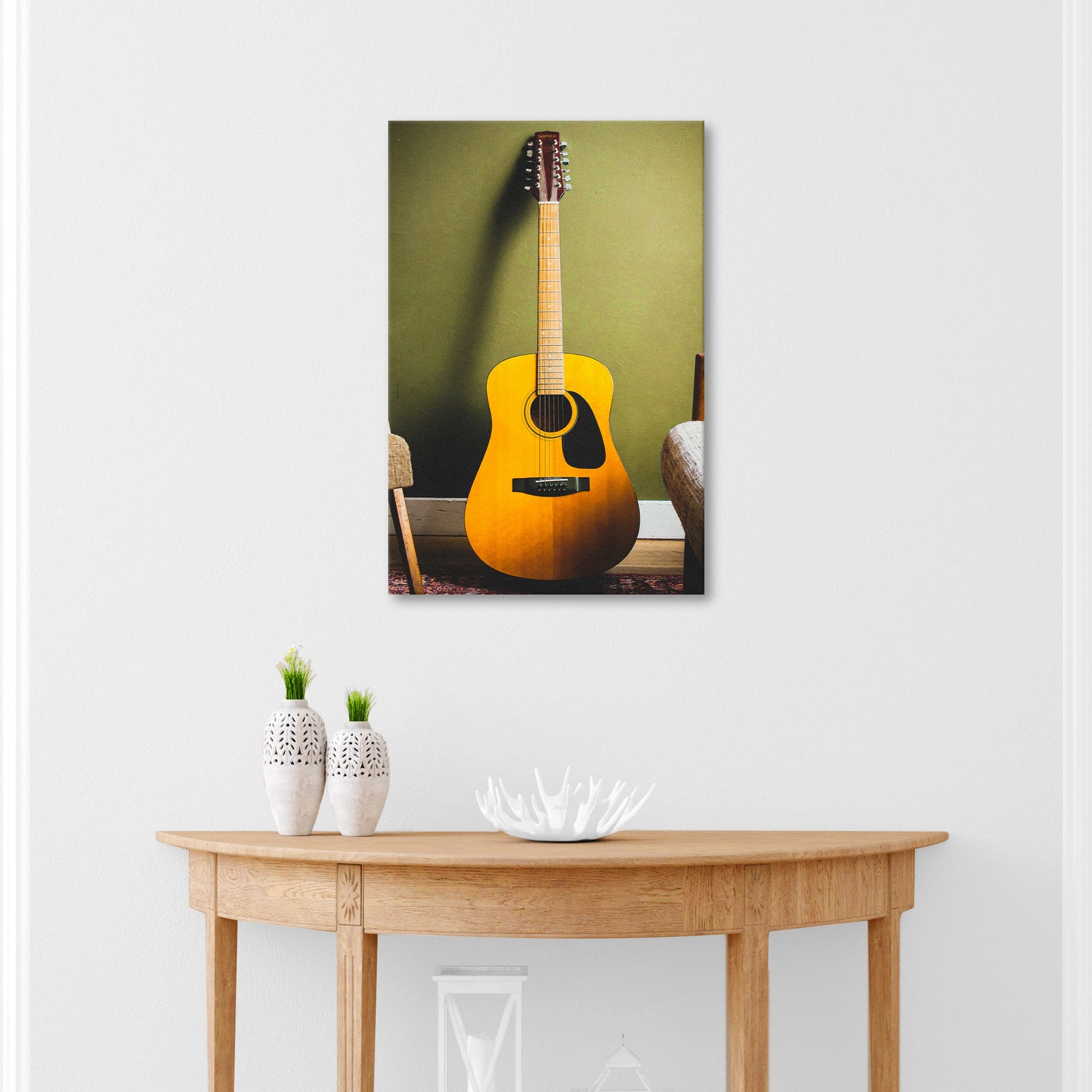 Guitar Modern Canvas Wall Art
