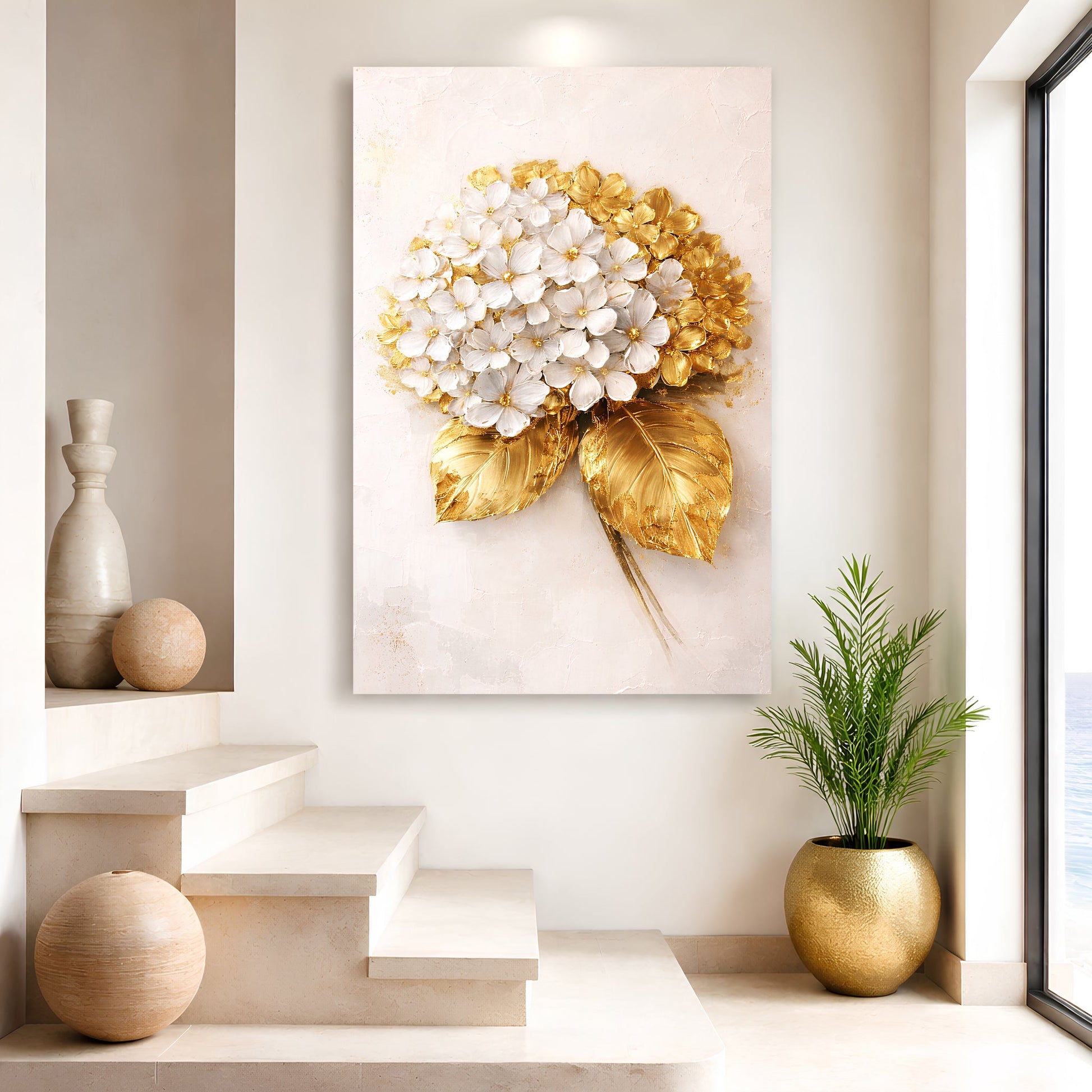 Ivory Bloom Elegance