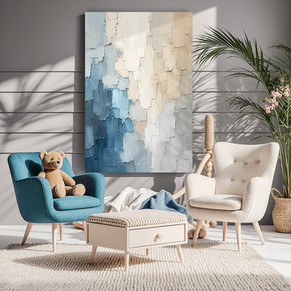 Serene Blue - canvas