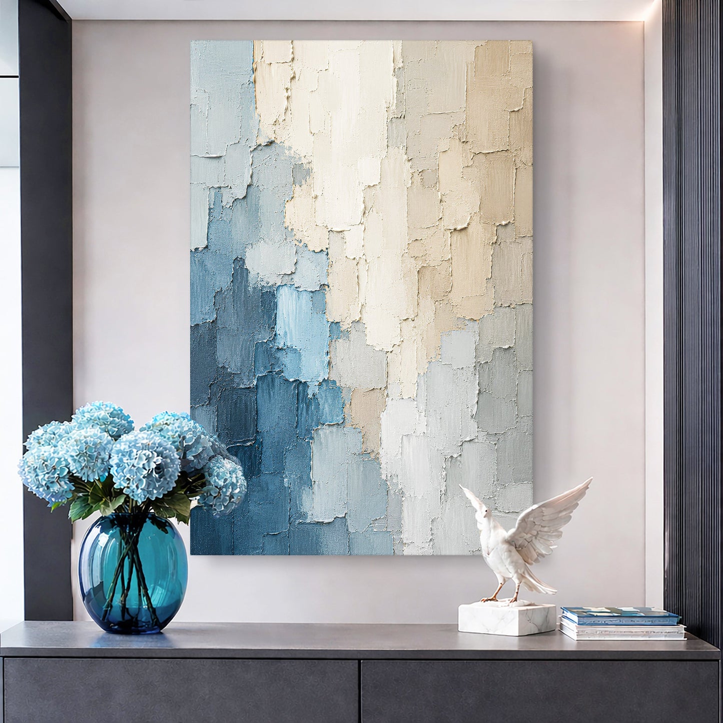 Serene Blue - canvas