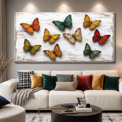 Vibrant Butterfly Parade