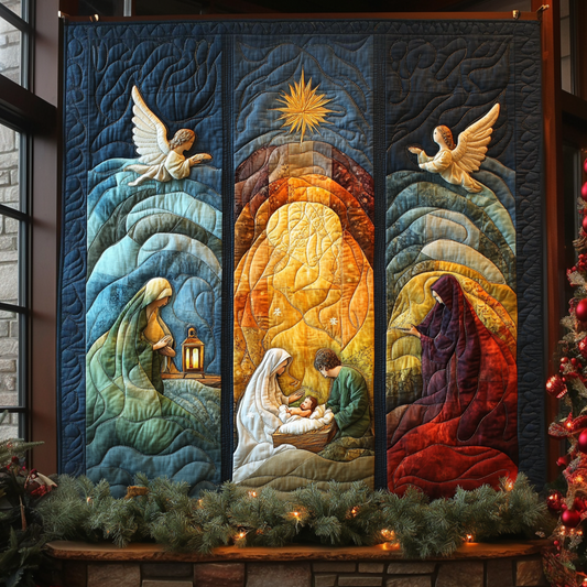Jeremiah 11:12 Quilted Blanket - Throw (55" x 60")