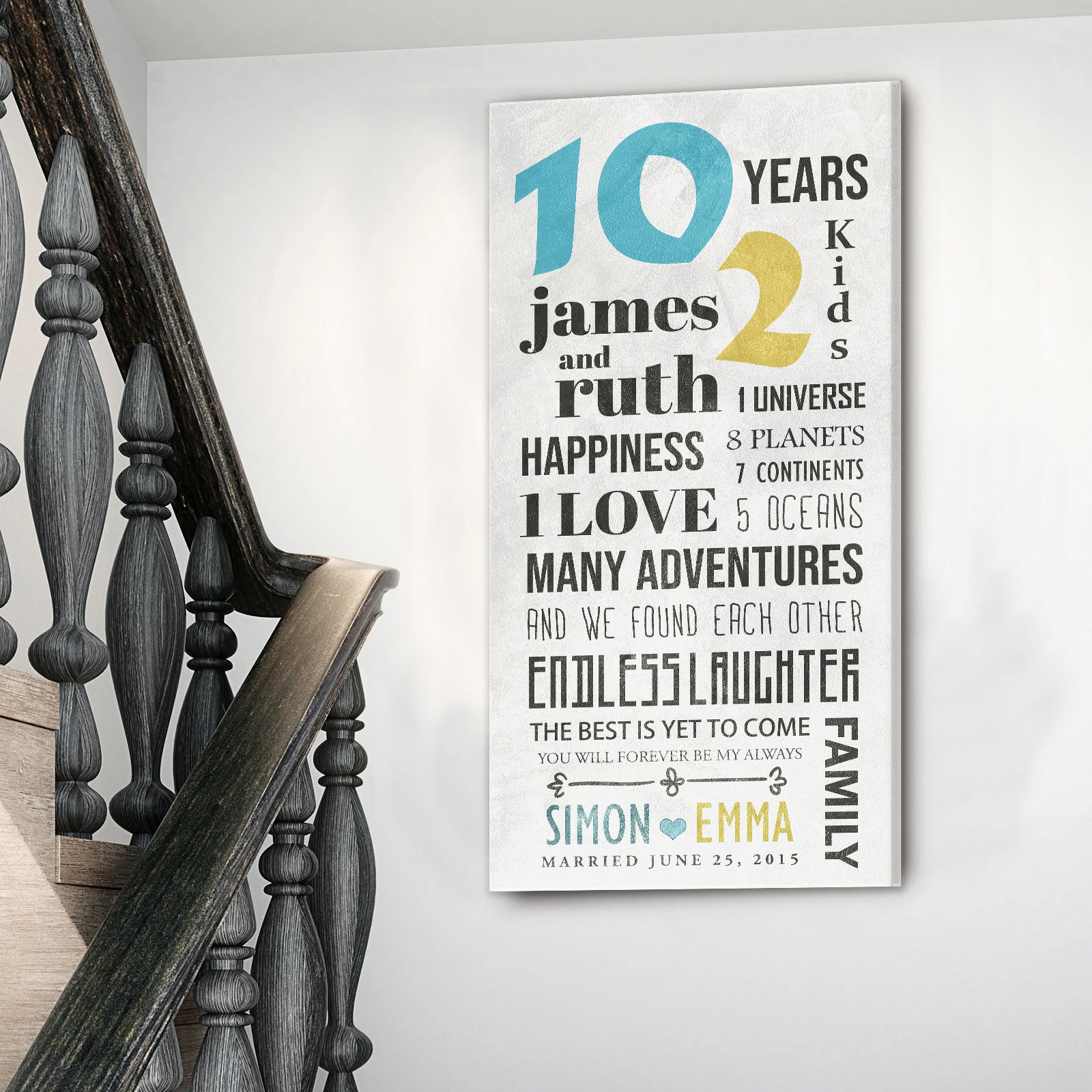 Journey Sign - canvas