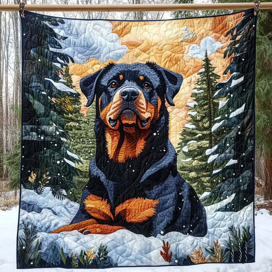 Bold Guardian Quilted Blanket - Throw (55" x 60")