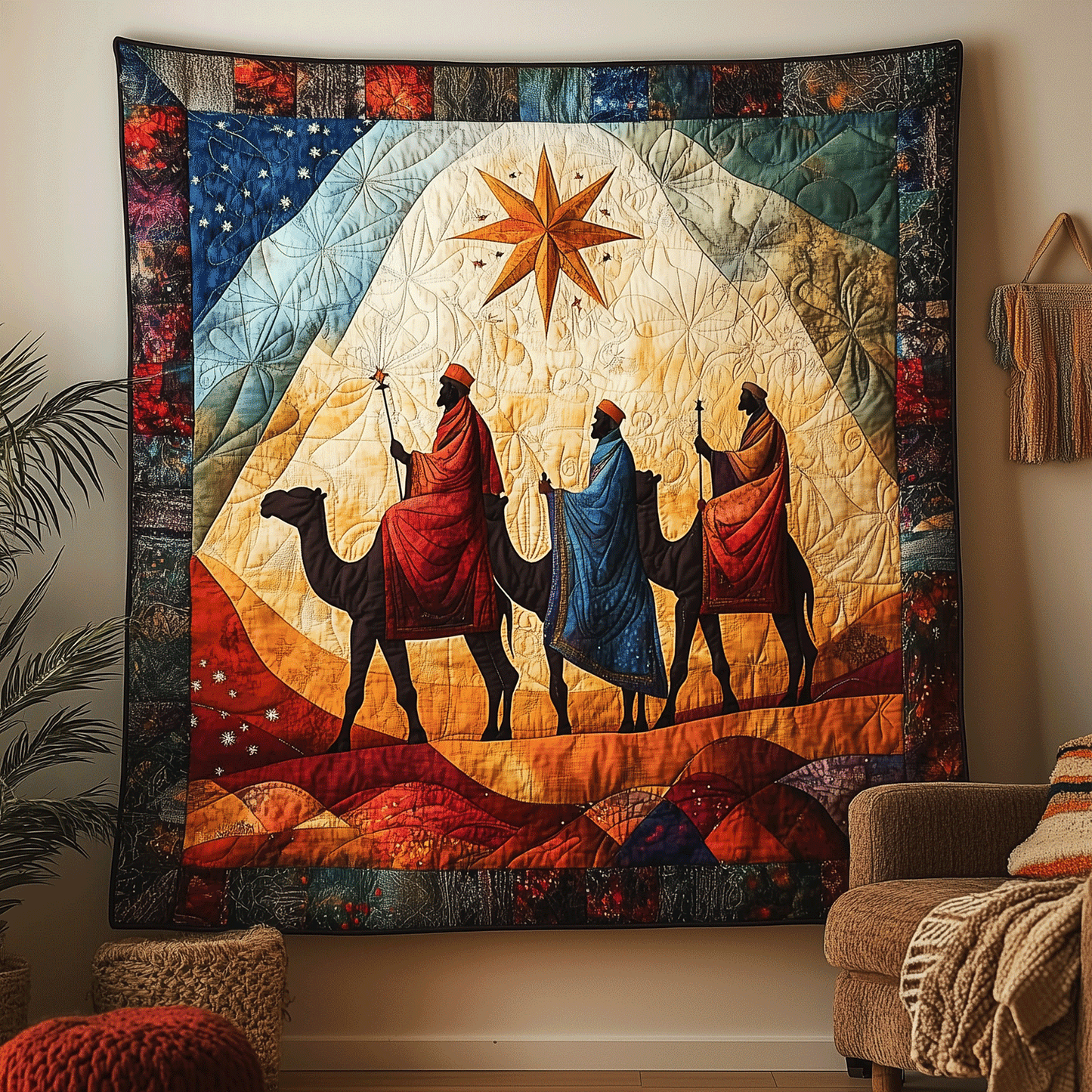 Throw (55'' x 60'')