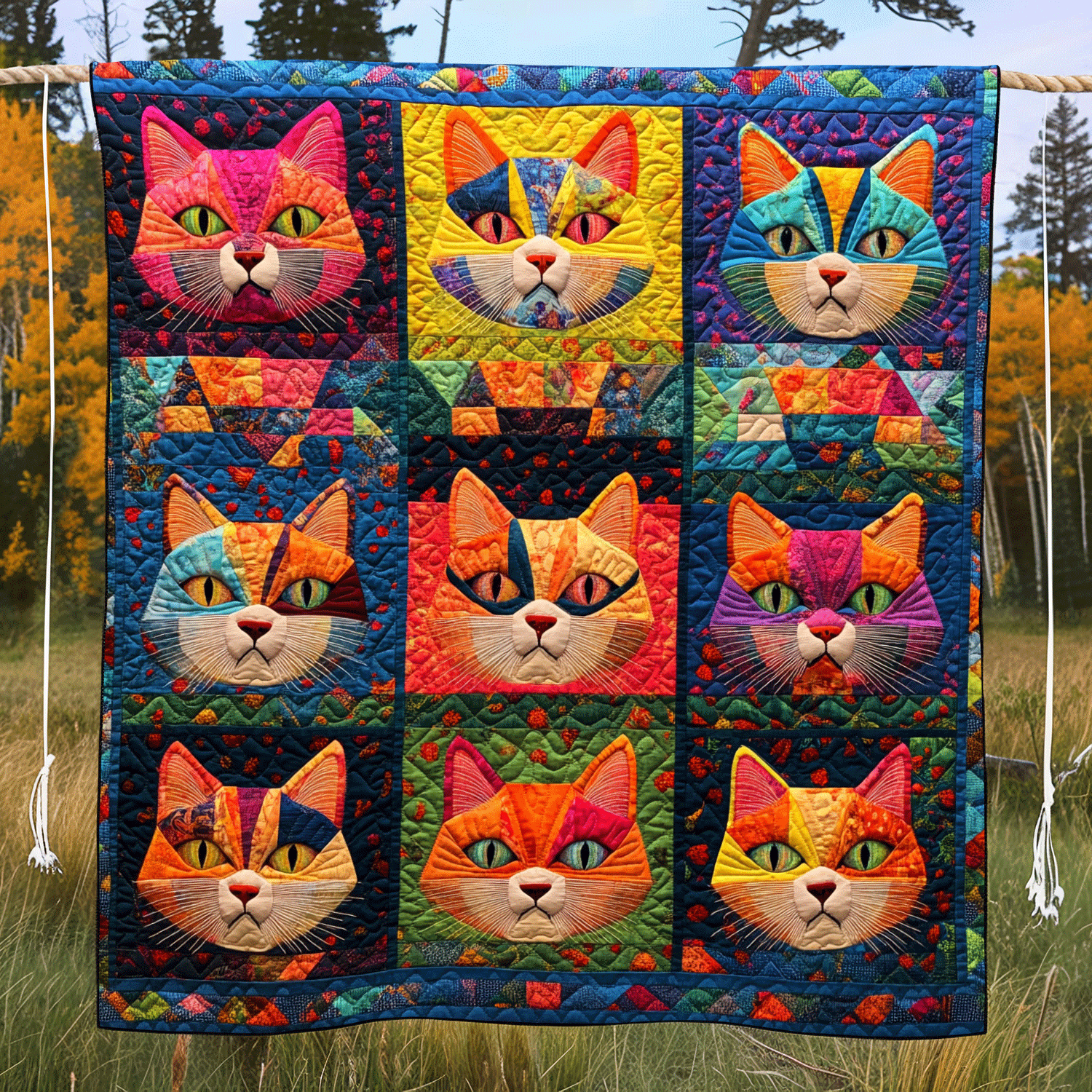 Throw (55'' x 60'')