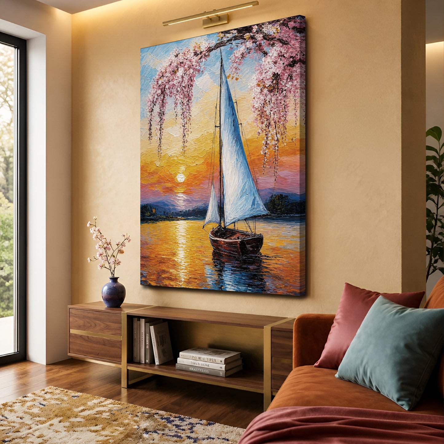 Sailboat Cherry Blossom