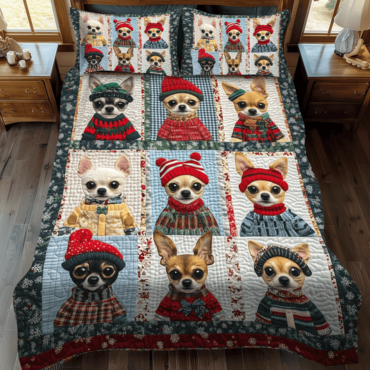 Chichi Wonders 3-Piece Quilted Bedding Set - Single (59" x 70")