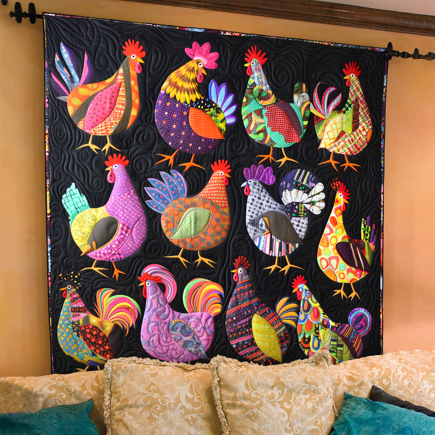 Throw (55'' x 60'')