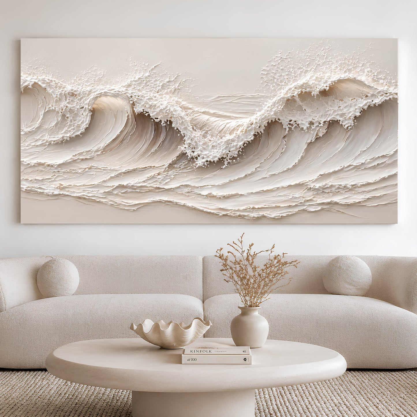 Coastal Wave - canvas