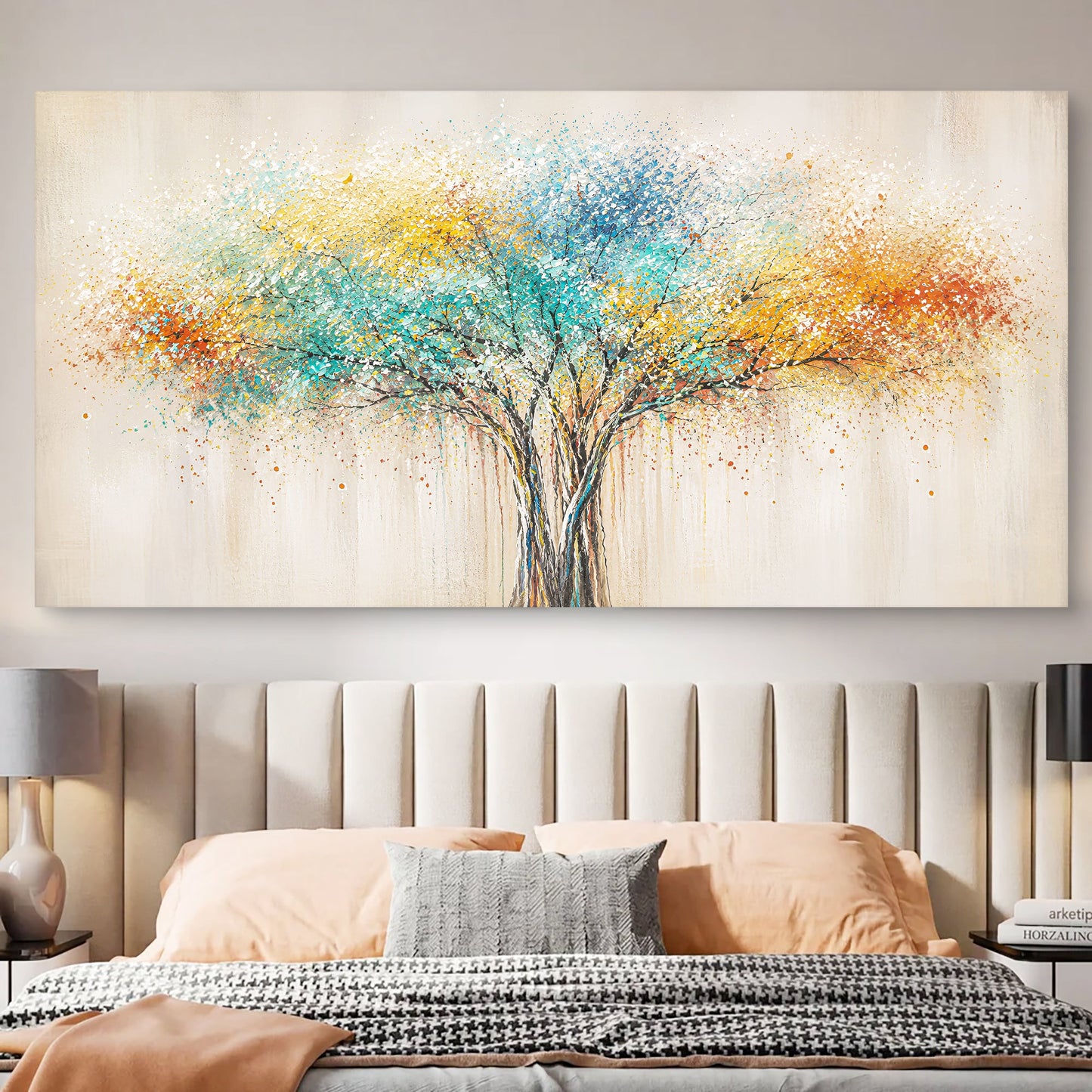 Colorful Tree - canvas