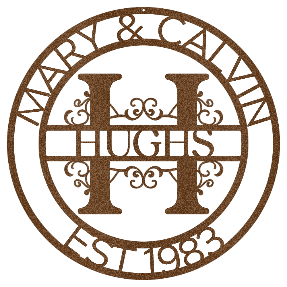 Personalized Metal Sign