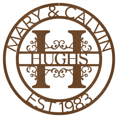 Personalized Metal Sign