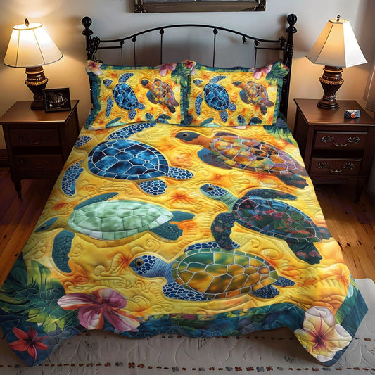 Coral Coast 3-Piece Quilted Bedding Set - Single (59" x 70")