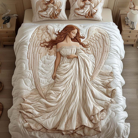 Divine Serenity 3-Piece Quilted Bedding Set - Single (59" x 70")