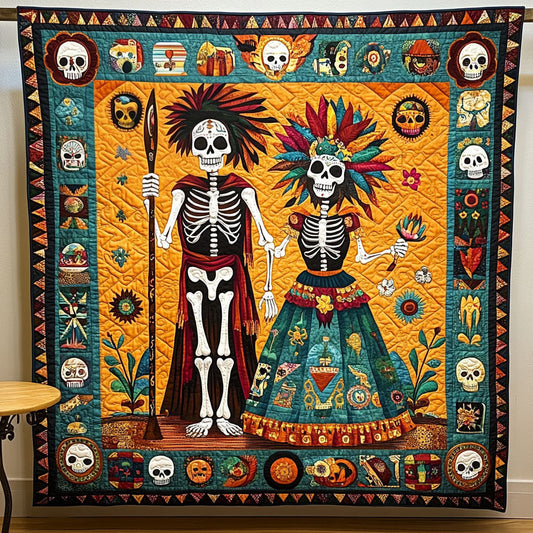 Earthbound Essence Quilted Blanket - Throw (55" x 60")