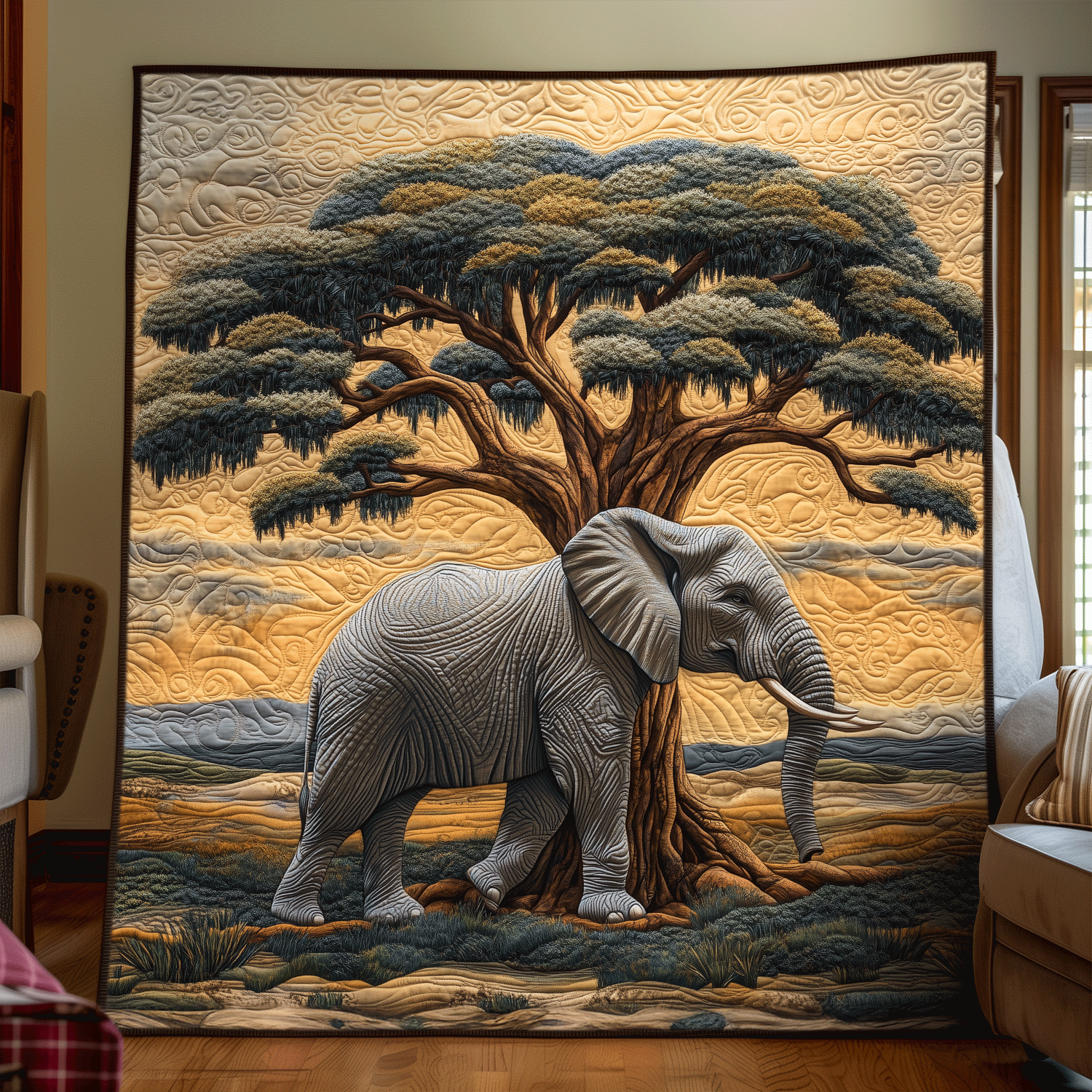 Throw (55'' x 60'')
