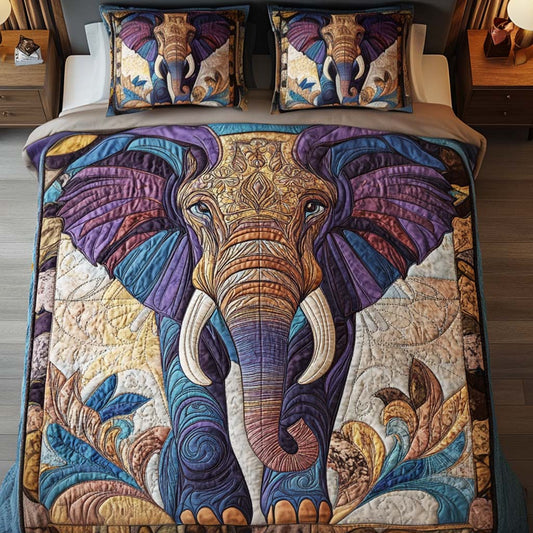Enchanted Spirit 3-Piece Quilted Bedding Set - Single (59" x 70")