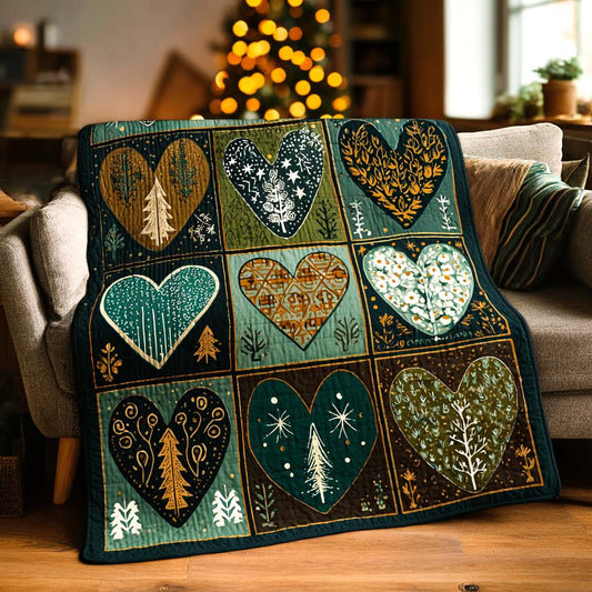 Evergreen Charm Quilted Blanket - Baby (30" x 40") - Pack 1