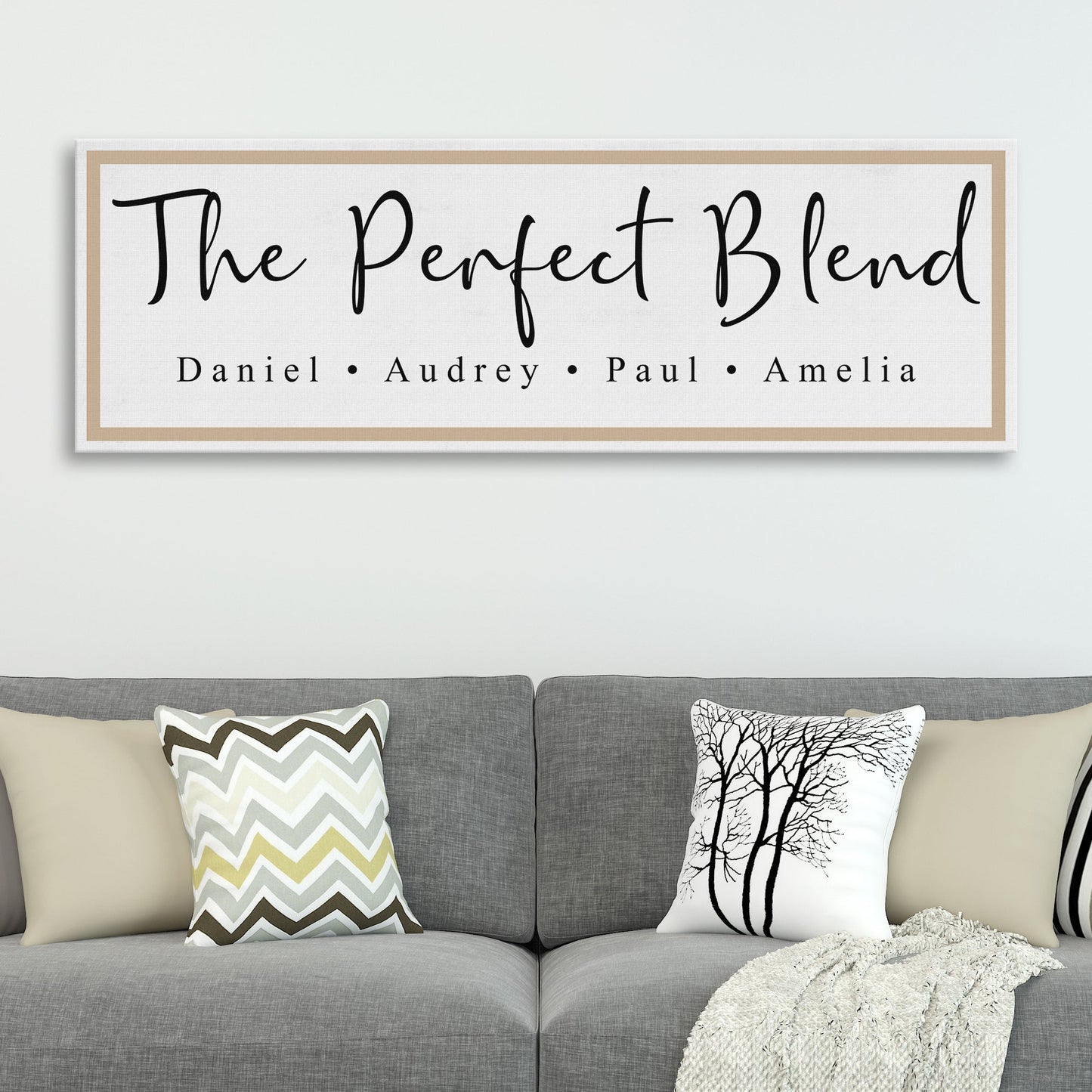 The Perfect Blend Family Sign II