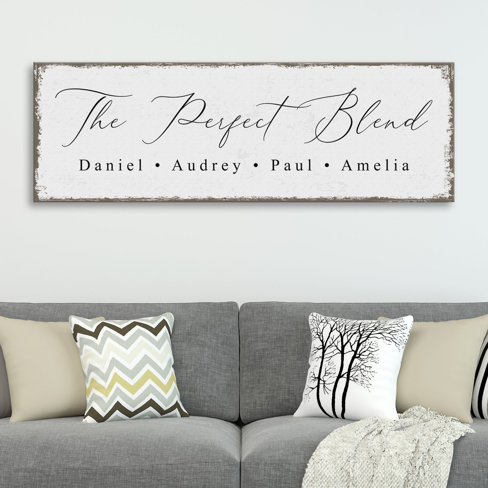 The Perfect Blend Family Sign II