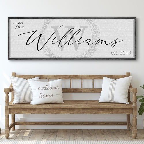 Family Sign XVII