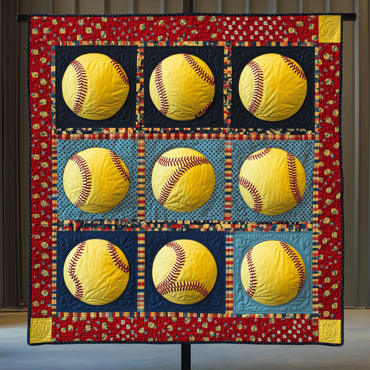 Field of Dreams Quilted Blanket - Throw (55" x 60")