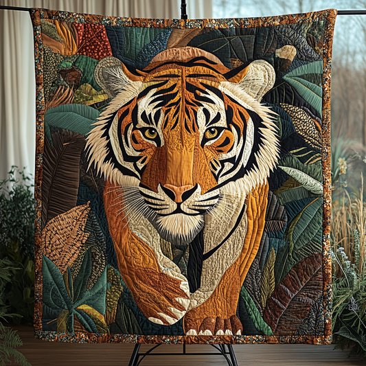 Fierce Shadows Quilted Blanket - Throw (55" x 60")