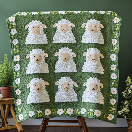 Fleece Dreams Quilted Blanket - Throw (55" x 60")